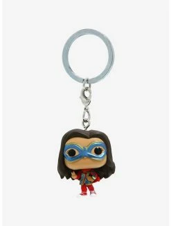 Anime Funko Pocket Pop! Marvel Ms. Marvel Vinyl Keychain