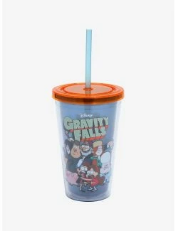 Cartoons Disney Gravity Falls Cast Portrait Carnival Cup