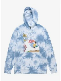 Anime Our Universe Studio Ghibli Ponyo Sosuke & Ponyo Tie-Dye Hoodie - BoxLunch Exclusive