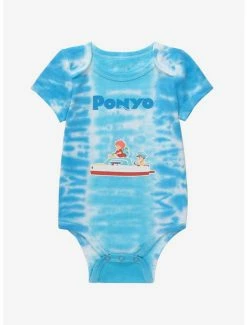 Anime Studio Ghibli Ponyo Sailing Infant Tie-Dye One-Piece - BoxLunch Exclusive