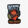 Anime Studio Ghibli Howl's Moving Castle Calcifer Fire Demon Enamel Pin - BoxLunch Exclusive