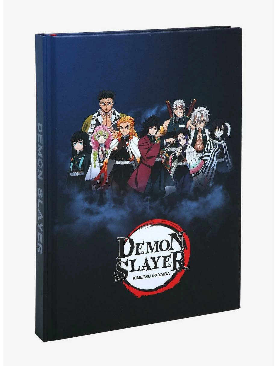 Anime Demon Slayer: Kimetsu No Yaiba Hashira Group Portrait Hardcover Notebook 1 Anime Demon Slayer: Kimetsu No Yaiba Hashira Group Portrait Hardcover Notebook