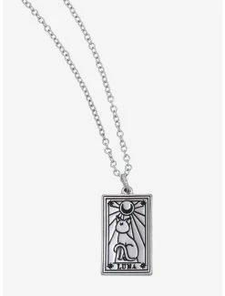 Anime Sailor Moon Luna Tarot Card Necklace - BoxLunch Exclusive