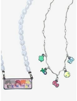 Anime Fruits Basket X Hello Kitty And Friends Chibi Characters Necklace Set - BoxLunch Exclusive