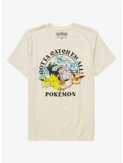 Anime Pokémon Gotta Catch ‘Em All Eeveelutions Women’s T-Shirt - BoxLunch Exclusive