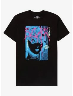 Anime Junji Ito Uzumaki Tonal T-Shirt - BoxLunch Exclusive