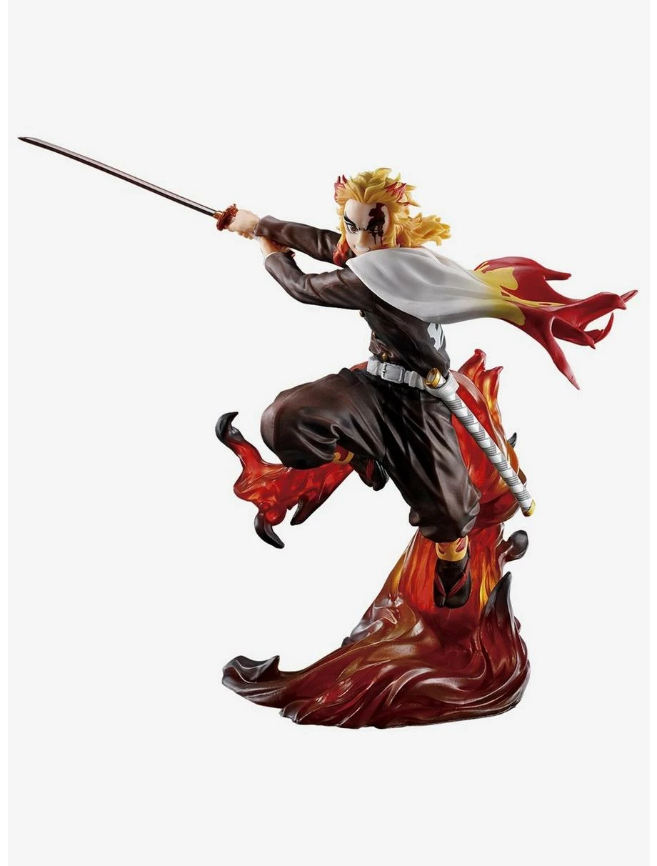 Anime Bandai Spirits Demon Slayer: Kimetsu No Yaiba Ichibansho Kyojuro Rengoku (Shake The Sword Burn Your Heart Ver.) Figure 1 Anime Bandai Spirits Demon Slayer: Kimetsu No Yaiba Ichibansho Kyojuro Rengoku (Shake The Sword Burn Your Heart Ver.) Figure