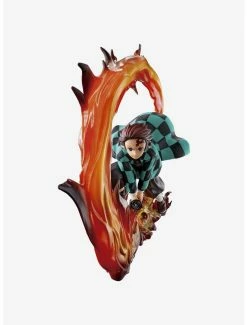 Anime Bandai Spirits Demon Slayer: Kimetsu No Yaiba Ichibansho Tanjiro Kamado (Shake The Sword Burn Your Heart Ver.) Figure