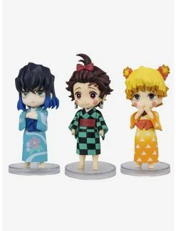 Anime Bandai Spirits Demon Slayer: Kimetsu No Yaiba Figuarts Mini Entertainment District Arc Set