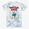 Cartoons Disney Donald Duck Sketchbook Tie-Dye T-Shirt