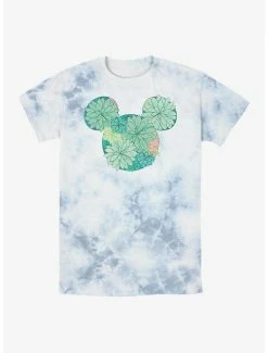 Cartoons Disney Mickey Mouse Succulents Tie-Dye T-Shirt