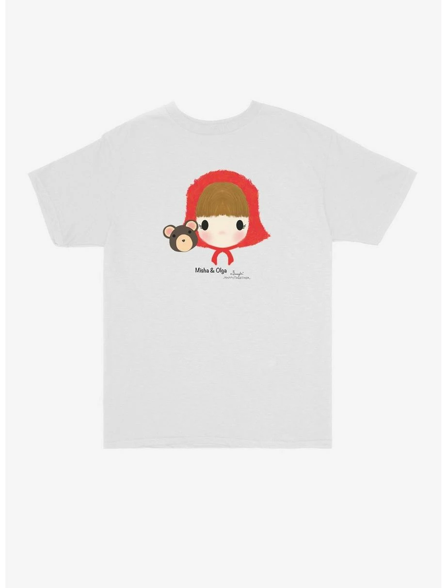 Cartoons Bunnylou Misha And Olga Youth T-Shirt 1 Cartoons Bunnylou Misha And Olga Youth T-Shirt