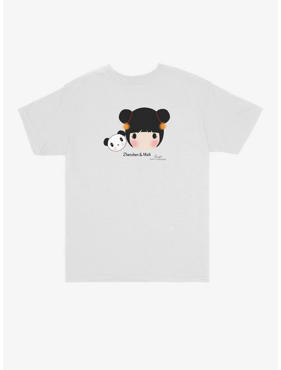 Cartoons Bunnylou Zhenzhen And Meili Youth T-Shirt 1 Cartoons Bunnylou Zhenzhen And Meili Youth T-Shirt