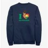 Cartoons The Simpsons I Love Reindeers Sweatshirt