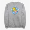 Cartoons The Simpsons Lisa Ice Princess Sweatshirt
