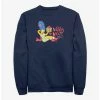 Cartoons The Simpsons Naughty Or Nice Sweatshirt