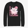 Anime Pokemon Clefairy Dance In The Moonlight Long-Sleeve T-Shirt