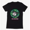 Anime Kuromi Christmas Wreath Womens T-Shirt