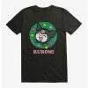Anime Kuromi Christmas Wreath T-Shirt
