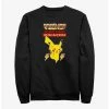Anime Pokemon Battle Ready Pikachu Sweatshirt