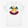 Anime Pokemon Charizard Womens T-Shirt