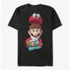 Gamer Nintendo Mario Super Mario Odyssey T-Shirt