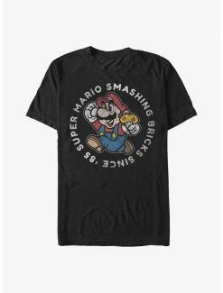 Gamer Nintendo Mario Smashing Brings Since '85 T-Shirt