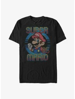 Gamer Nintendo Mario Super Bro '85 Badge T-Shirt