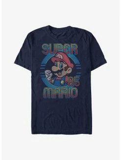 Gamer Nintendo Mario Super Bro '85 Badge T-Shirt
