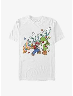 Gamer Nintendo Mario Super Friends Mario And Yoshi T-Shirt