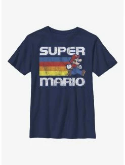 Gamer Nintendo Mario Dashing Mario Youth T-Shirt