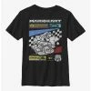 Gamer Nintendo Mario Kart Drift Racer Youth T-Shirt