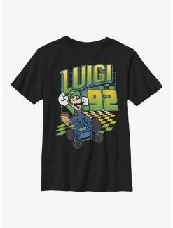Gamer Nintendo Mario Kart Luigi '92 Youth T-Shirt