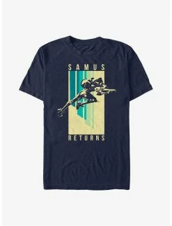 Gamer Nintendo Metroid Samus Returns Poster T-Shirt