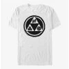 Gamer The Legend Of Zelda Triforce Elements Logo T-Shirt