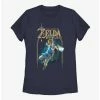 Gamer The Legend Of Zelda: Breath Of The Wild Link Bow Womens T-Shirt