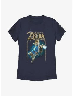 Gamer The Legend Of Zelda: Breath Of The Wild Link Bow Womens T-Shirt