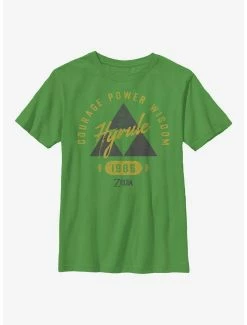 Gamer The Legend Of Zelda Triforce Hyrule Youth T-Shirt