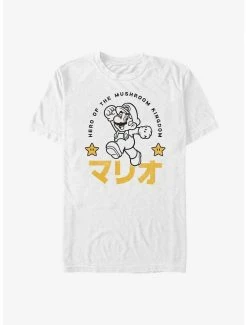 Gamer Nintendo Mario Mushroom Kingdom Hero T-Shirt