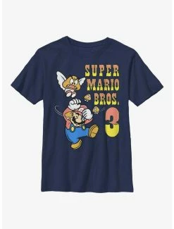 Gamer Nintendo Mario Goombas Attack Youth T-Shirt