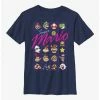 Gamer Nintendo Mario Head To Head Youth T-Shirt