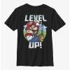 Gamer Nintendo Mario Level Up Youth T-Shirt