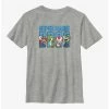 Gamer Nintendo Mario Super Letter Fill Youth T-Shirt