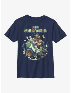 Gamer Nintendo Mario World Youth T-Shirt