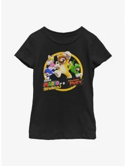 Gamer Nintendo Bowser's Fury Youth Girls T-Shirt
