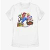 Gamer Nintendo Super Mario 3D World Bowser's Fury Womens T-Shirt