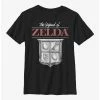 Gamer Nintendo Classic Zelda Shield Youth T-Shirt