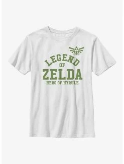 Gamer Nintendo Legend Of Zelda Hero Of Hyrule Youth T-Shirt
