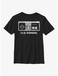 Gamer Nintendo Old School Controller Youth T-Shirt