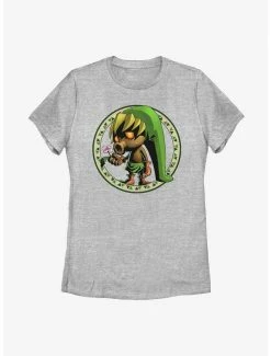 Gamer The Legend Of Zelda Deku Link Womens T-Shirt